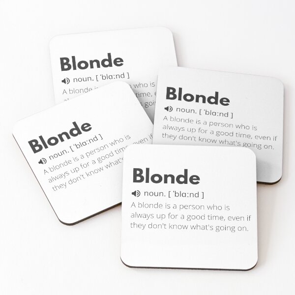Item preview, Funny Blonde Definition Description designed and sold by Funny  Definition.
