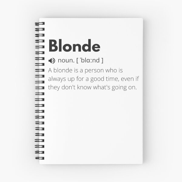 Item preview, Funny Blonde Definition Description designed and sold by Funny  Definition.