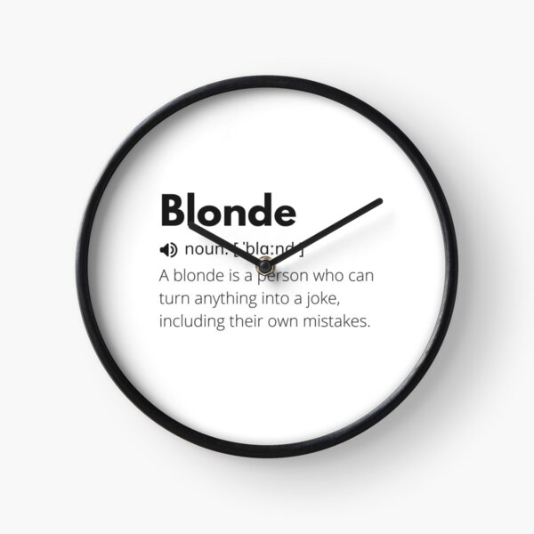 Item preview, Funny Blonde Definition Description designed and sold by Funny  Definition.