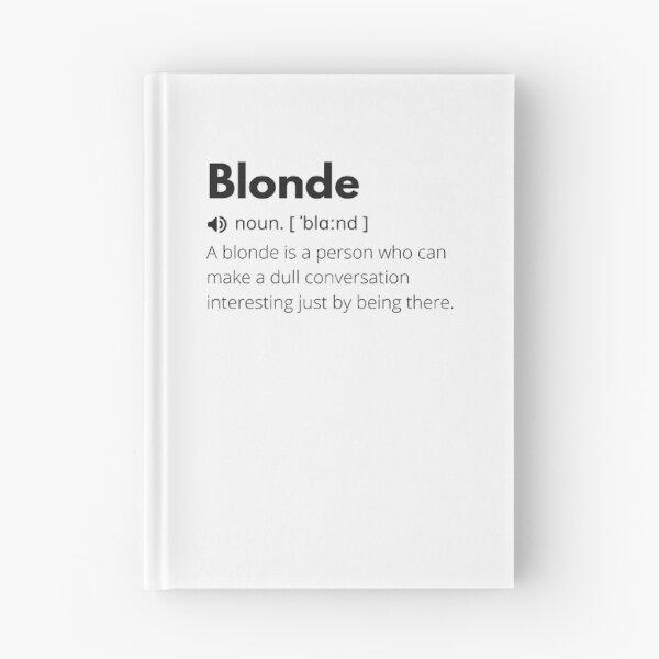 Item preview, Funny Blonde Definition Description designed and sold by Funny  Definition.