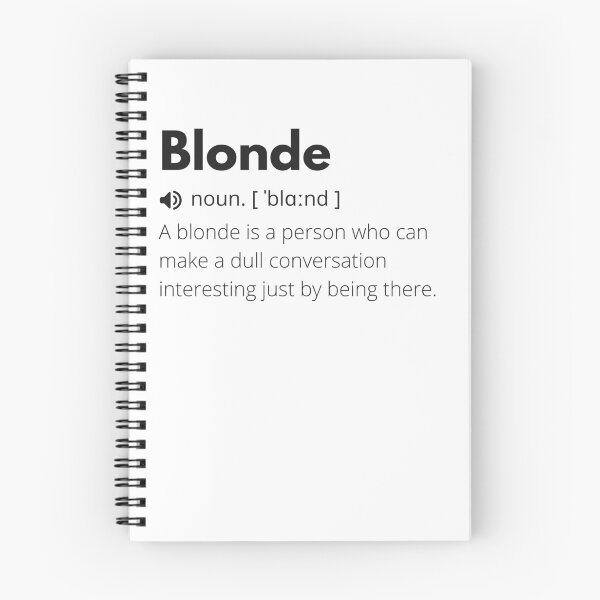 Item preview, Funny Blonde Definition Description designed and sold by Funny  Definition.