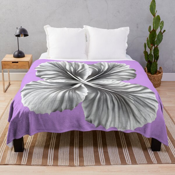 Item preview, White hibiscus flower designed and sold by gramizzia.