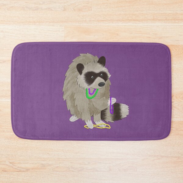 Item preview, Paper craft Mardi Gras raccoon  designed and sold by BlackSquirrelCC.