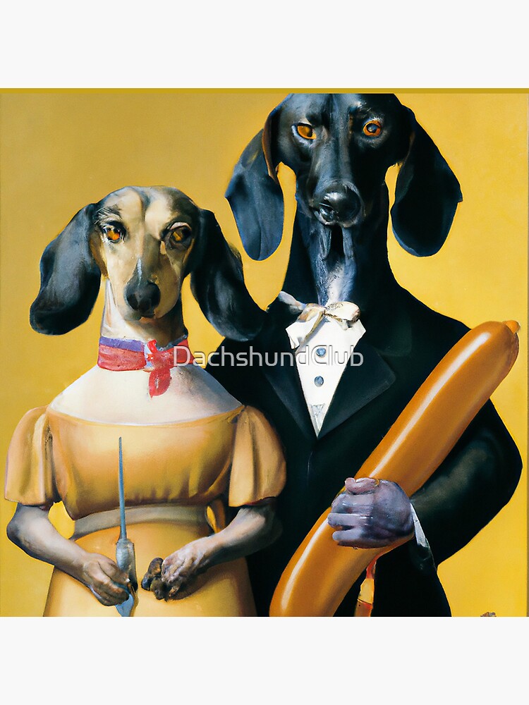 Famous cartoon hot sale dachshunds