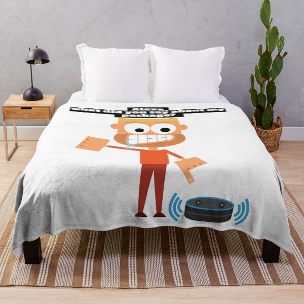 Item preview, Alexa, what did you say about my package? Alexa Meme Funny Package Delivery Update Joke Online Shopping  designed and sold by doseofwin.