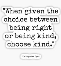 Wonder - Choose Kind Sticker