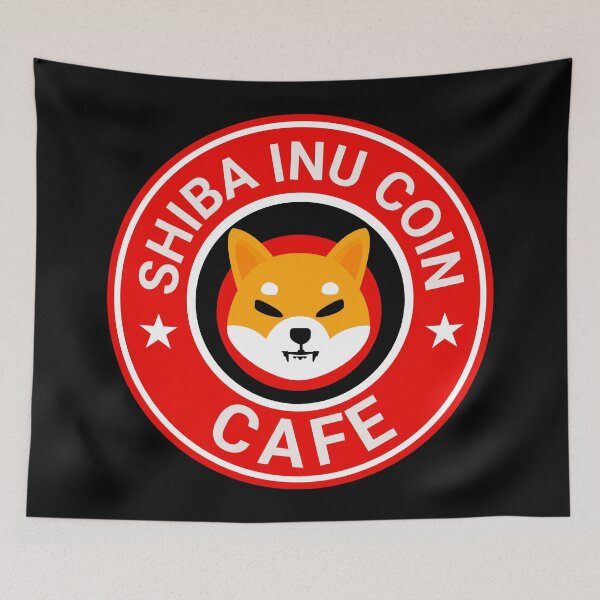 Item preview, Shiba Inu Coin Crypto Cryptocurrency Cafe Coffee Shop & Bakery designed and sold by DreamSwiftly.