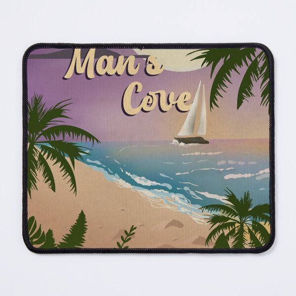 Item preview, Blind Man's Cove Travel Poster designed and sold by Delaney Sears.