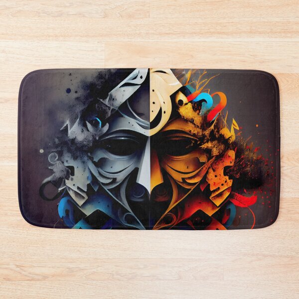 Item preview, Abstract face mask designed and sold by AiBroughtToLife.