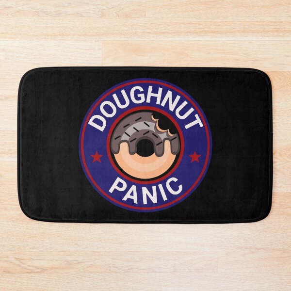 Item preview, Doughnut Panic Cafe Coffee Shop & Bakery designed and sold by DreamSwiftly.