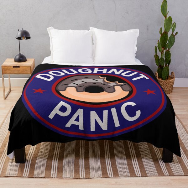 Item preview, Doughnut Panic Cafe Coffee Shop & Bakery designed and sold by DreamSwiftly.