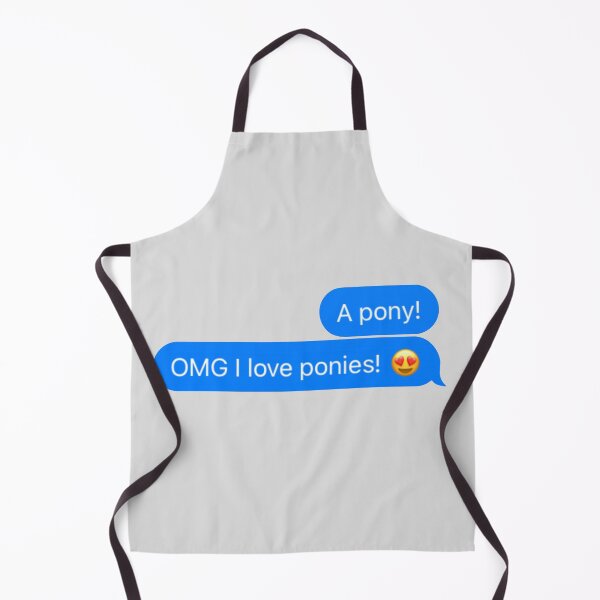 Item preview, OMG I love ponies! designed and sold by theaadesigns.