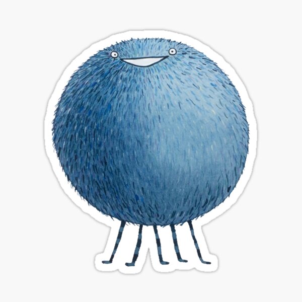 Poofy Moofus Sticker