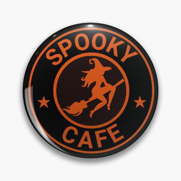 Item preview, Spooky Sexy Witch Cafe Coffee Shop & Bakery Halloween Orange Variant  designed and sold by DreamSwiftly.
