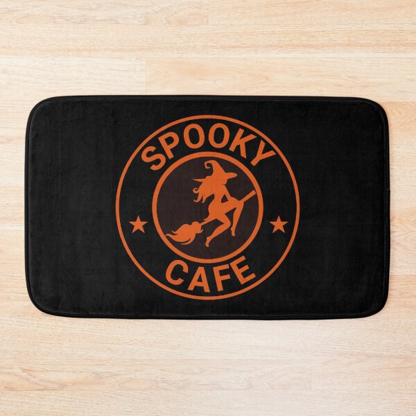 Item preview, Spooky Sexy Witch Cafe Coffee Shop & Bakery Halloween Orange Variant  designed and sold by DreamSwiftly.