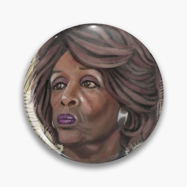 Item preview, Auntie Maxine Waters Painting designed and sold by Urban Envy.