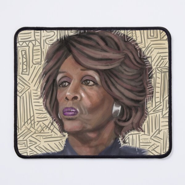 Item preview, Auntie Maxine Waters Painting designed and sold by Urban Envy.
