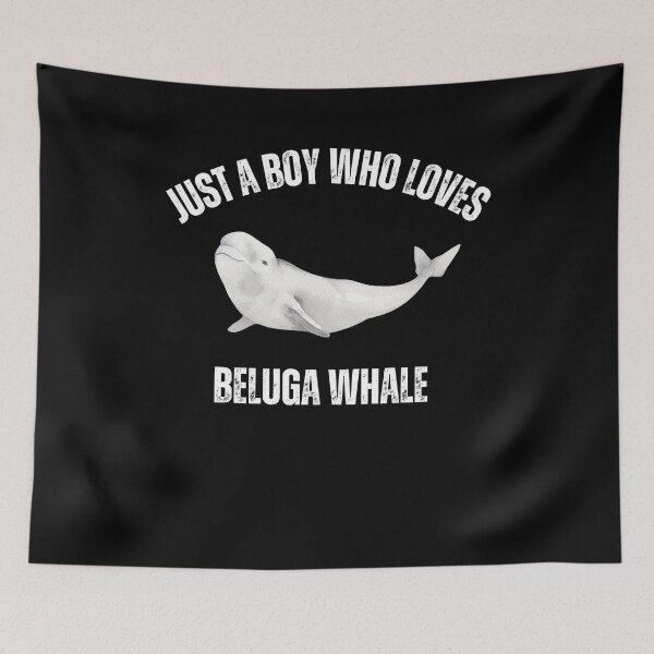 Item preview, Just A Boy Who Loves Beluga Whales Animal Baby Beluga Gift designed and sold by Diferenty Shop  ⭐⭐⭐⭐⭐.