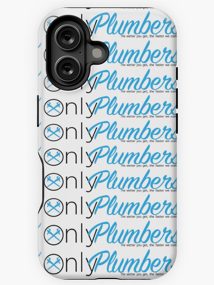 Thumbnail 1 von 4, iPhone-Hülle, Nur Klempner designt und verkauft von Tradeology.