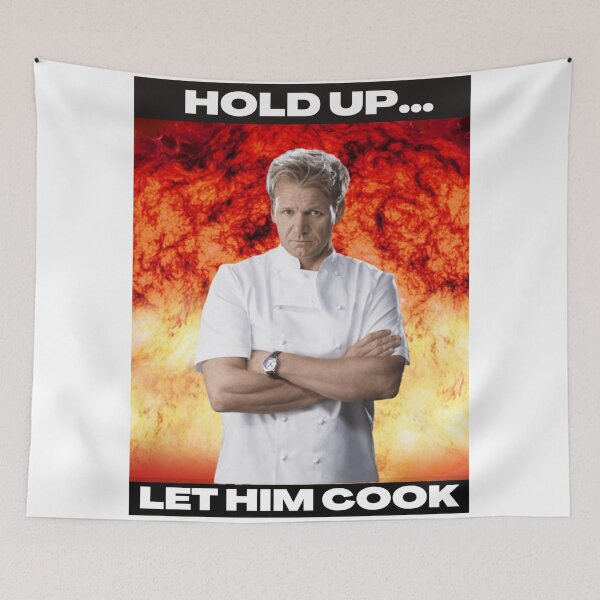 Item preview, Hold up... Let Him Cook designed and sold by joshemf.