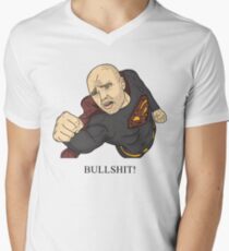 Karl Pilkington | Bullshit Man Men's V-Neck T-Shirt