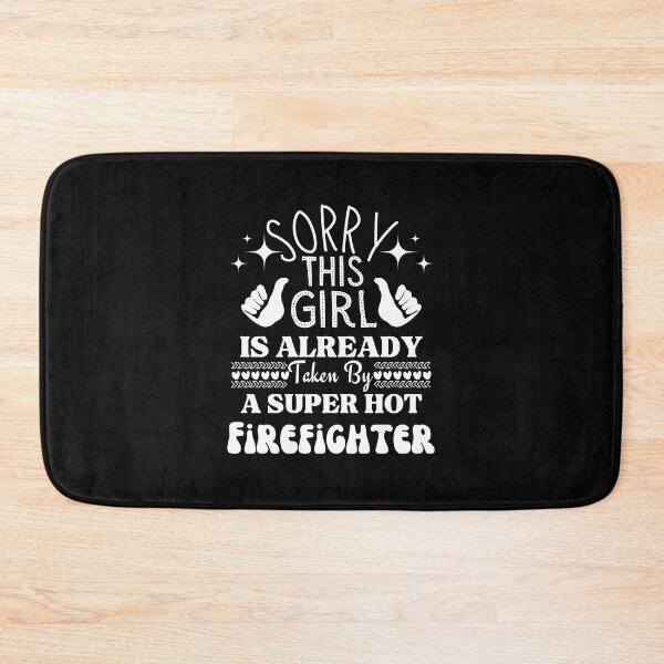 Item preview, Sorry This Girl Is already Taken By A Super Sexy Firefighter Essential T-Shirt designed and sold by amchtakkosa1.