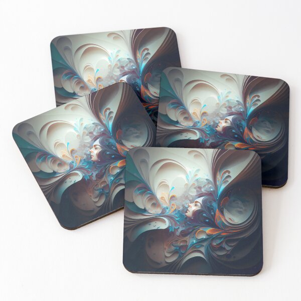 Item preview, Abstract painting designed and sold by AiBroughtToLife.