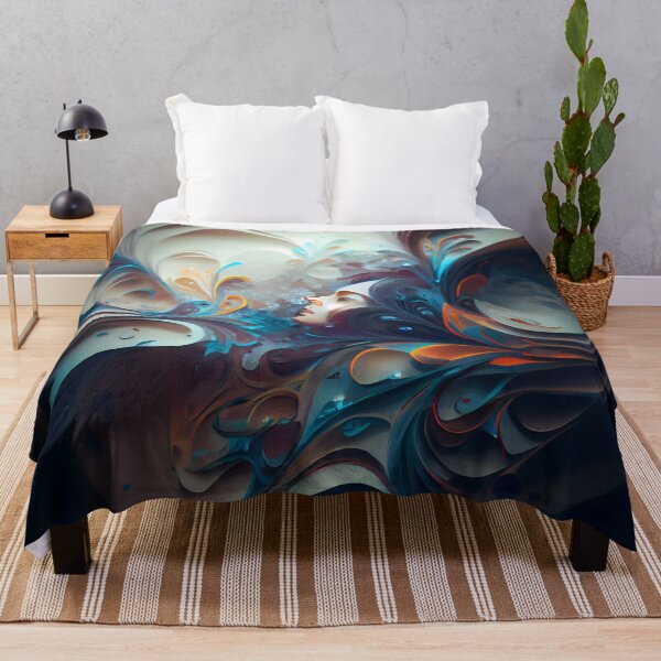 Item preview, Abstract painting designed and sold by AiBroughtToLife.