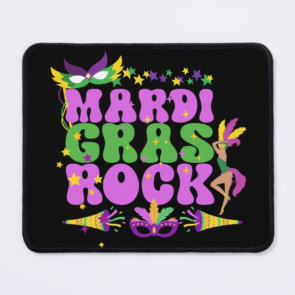 Item preview, Beads Parades Crawfish Kingcake, Fat Tuesday design, Yellow green Mardi Gras designed and sold by Escapene.