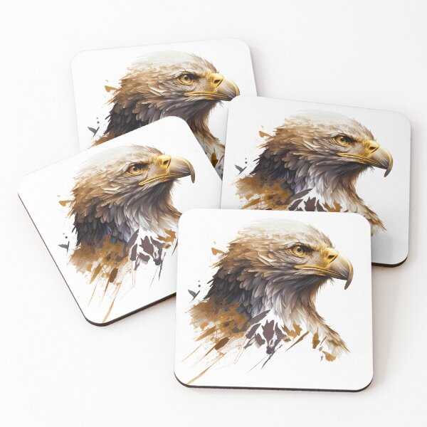 Item preview, Golden Feathers  Royal Wings  The Eagle's Grandeur designed and sold by PosterManiaRo.