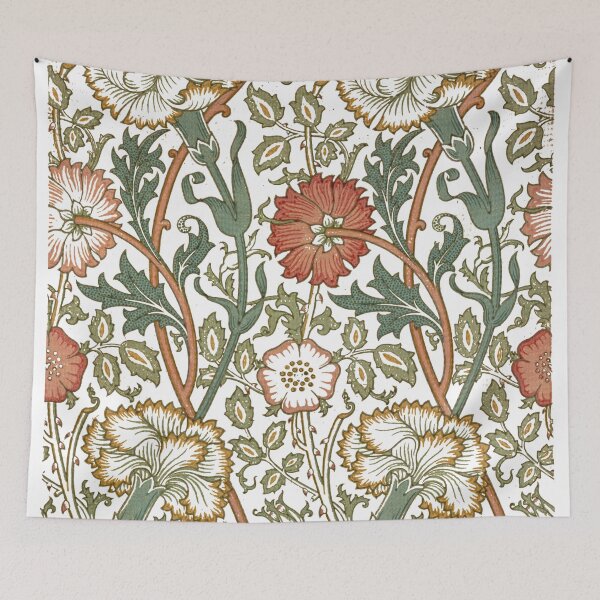 Item preview, Floral design of delicate and beautiful carnations designed and sold by mycloudzdesign.