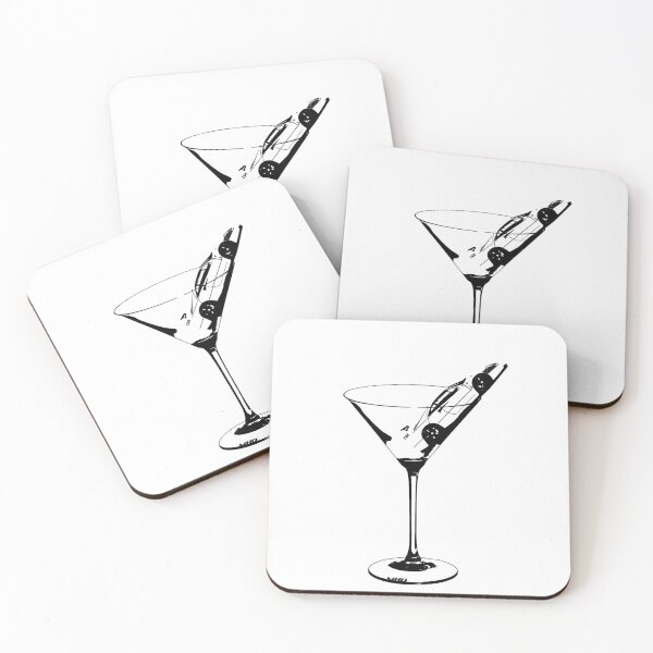 Item preview, Original MHD design - ferrari F40 in martini glass designed and sold by mhd-collective.