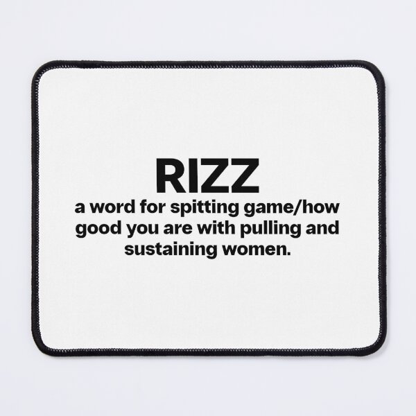 Item preview, WHAT IS RIZZ? RIZZ DEFINITION.  designed and sold by mjtcrp.