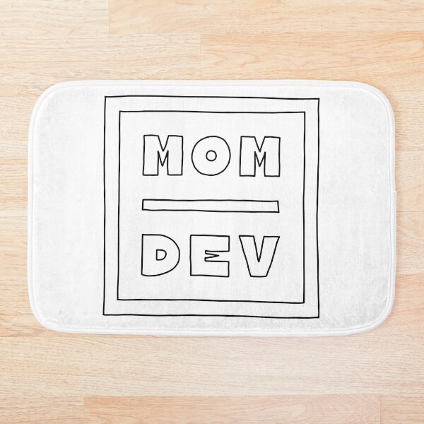 Item preview, Mom Dev Lines - black designed and sold by Sora Geep.