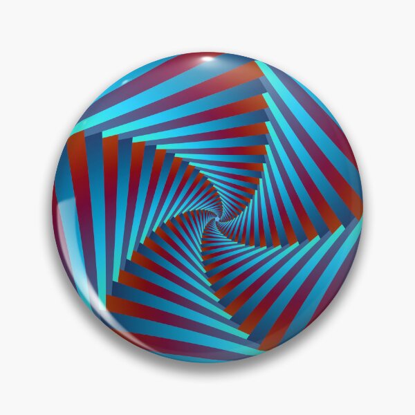 Item preview, Red and Blue Striped Spiral designed and sold by EyeBogglers.