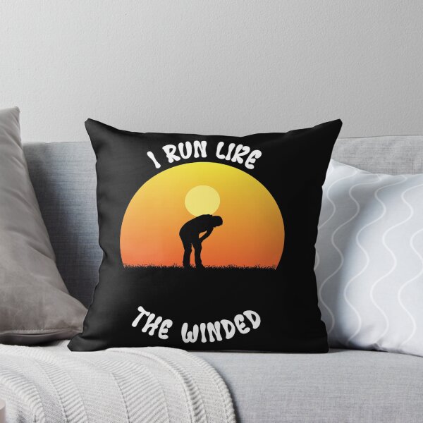Item preview, I Run Like The Winded (white text) designed and sold by OlivDesignsCo.
