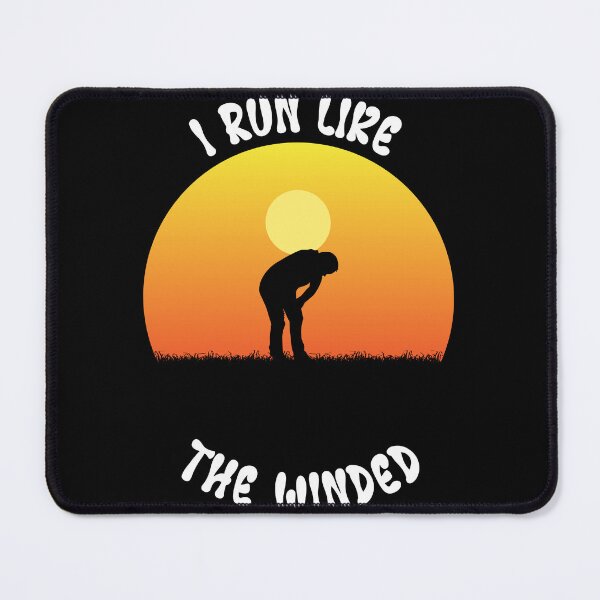 Item preview, I Run Like The Winded (white text) designed and sold by OlivDesignsCo.