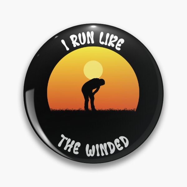 Item preview, I Run Like The Winded (white text) designed and sold by OlivDesignsCo.