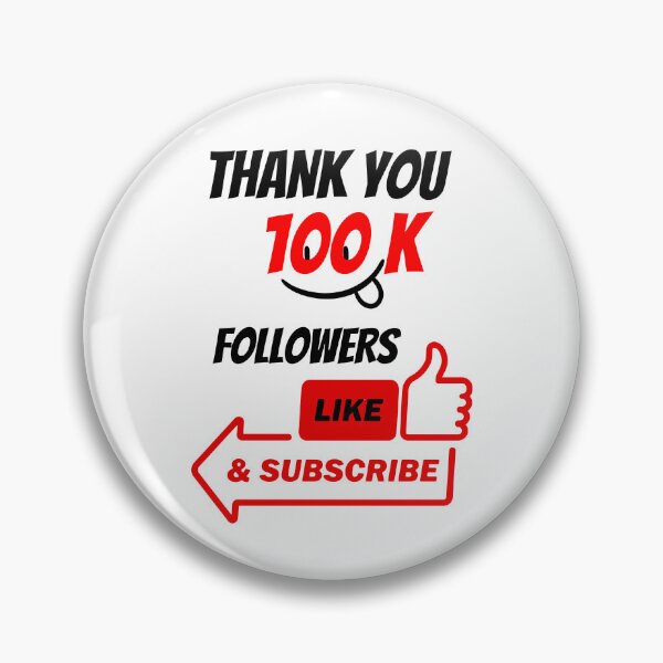 Item preview, Thank  you 100 K followers gift for you tuber designed and sold by Vesna7791.