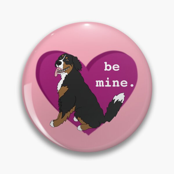 Item preview, Bernese Mountain Dog Valentines Day Be Mine Love  designed and sold by KantstandyaC.