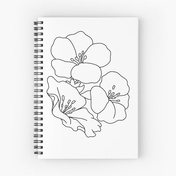 Item preview, Beautiful Minimal Flowers  designed and sold by ModernStyleBoho.