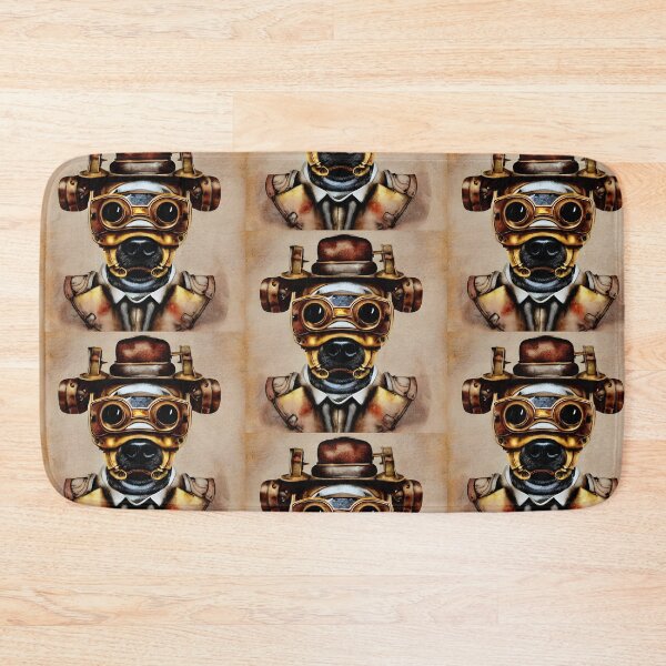 Item preview, Steampunk Dog Portrait Digital Painting designed and sold by jessephotoart.