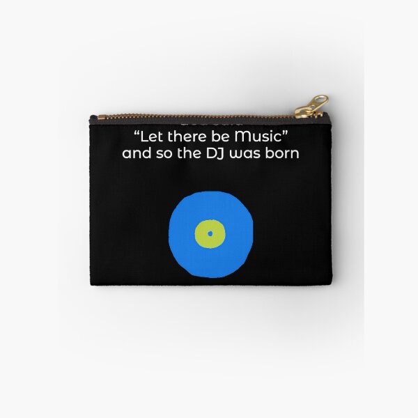 Item preview, God said let there be music, DJ design, music fan, vinyl record lover designed and sold by GeoffBeattie.