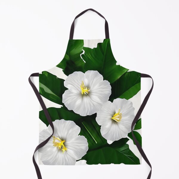 Item preview, White hibiscus flower background designed and sold by gramizzia.