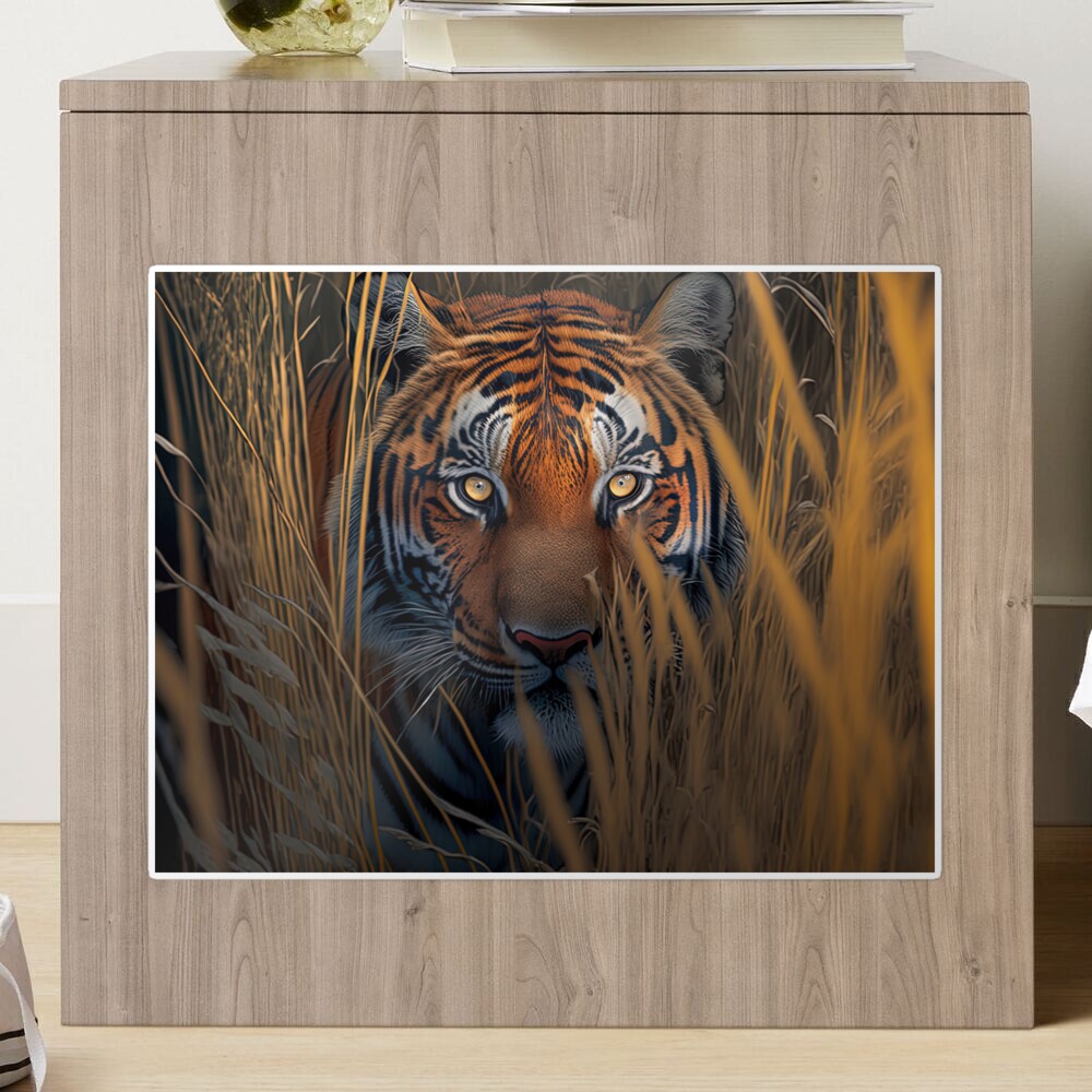 Emerald of Bengal - Realistic painting of a bengal Tiger