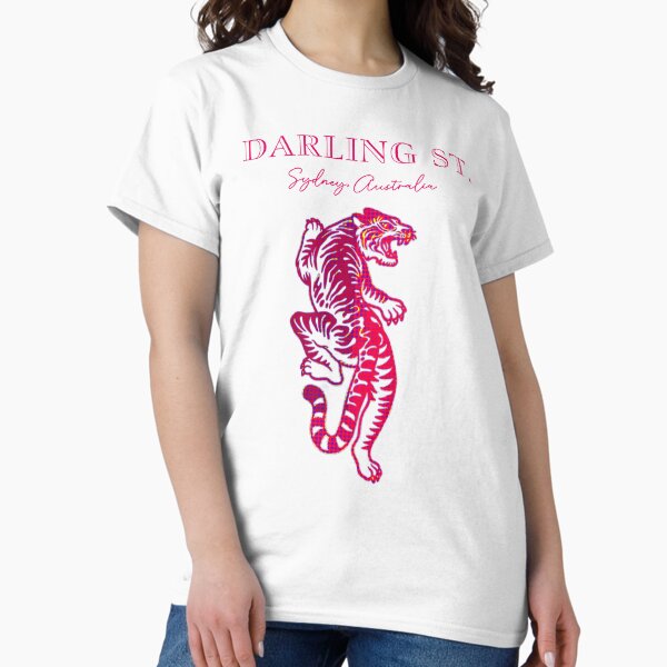 Item preview, Raspberry Pop-art Tiger - Darling Street, Balmain, Sydney designed and sold by Corinne Alexa Jackson.