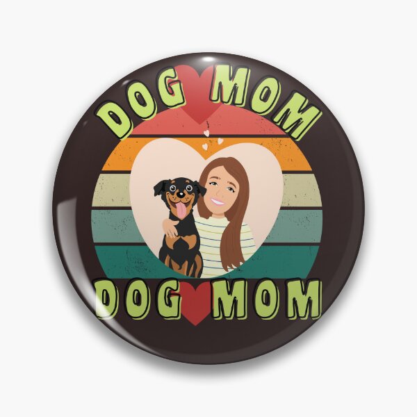 Item preview, DOG MOM CUDDLING PUPPY designed and sold by starfishstuff.