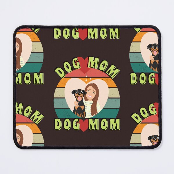 Item preview, DOG MOM CUDDLING PUPPY designed and sold by starfishstuff.