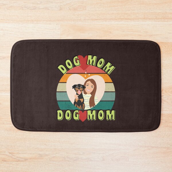 Item preview, DOG MOM CUDDLING PUPPY designed and sold by starfishstuff.