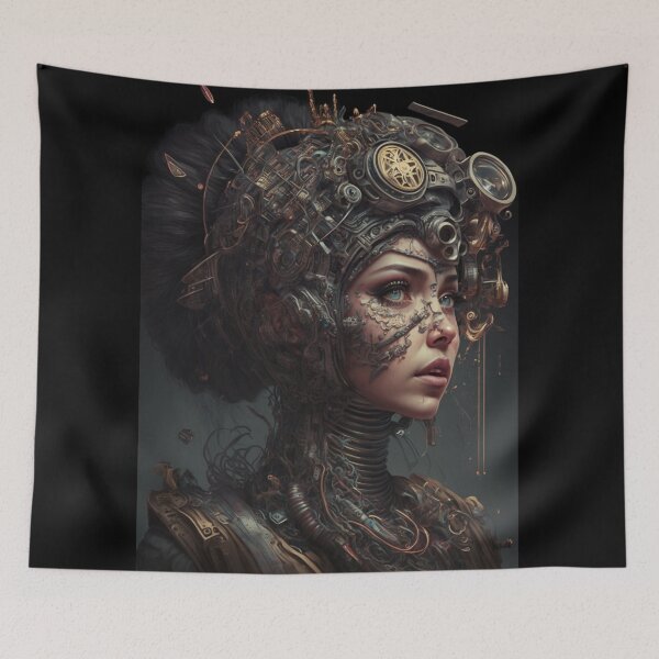 Item preview, Empress of Envy: The Alien Punk Warrior Queen designed and sold by Bold Dark savage.